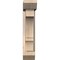 Ekena Millwork Balboa Slat Smooth Bracket w/ Offset Brace, Douglas Fir, 5 1/2"W x 18"D x 26"H BKT0604X18X26BOA06SDF - alternate 2